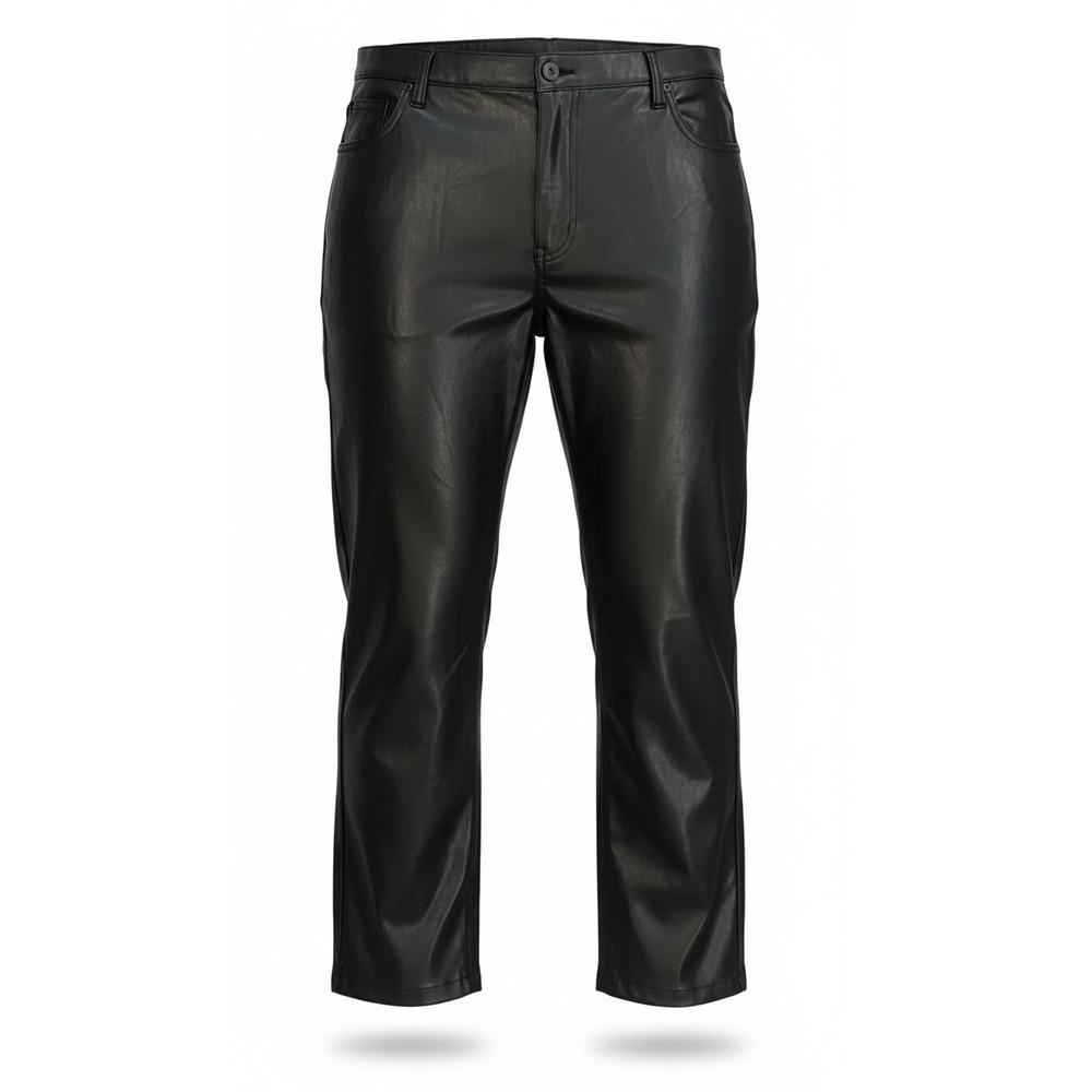 NWT Abercrombie & Fitch Curve Love 90s Straight Ultra High Rise Pants 24‎ Black